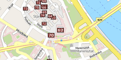 Stadtplan Königsschloss